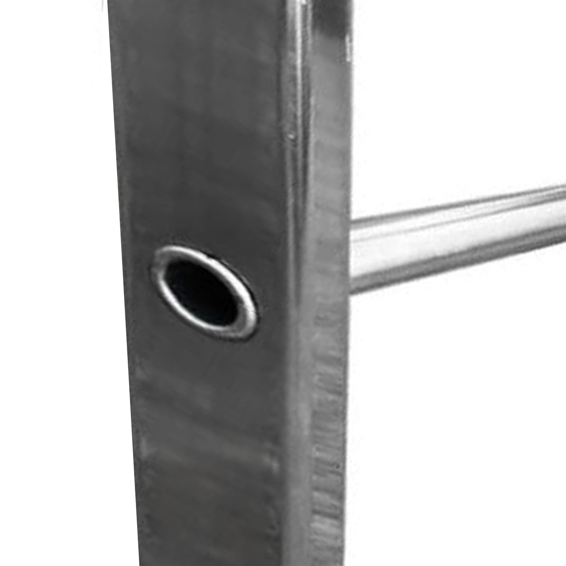 Dapetz PRo 3 Tread Lightweight Aluminium Platform Step Ladder For Home 1.25m