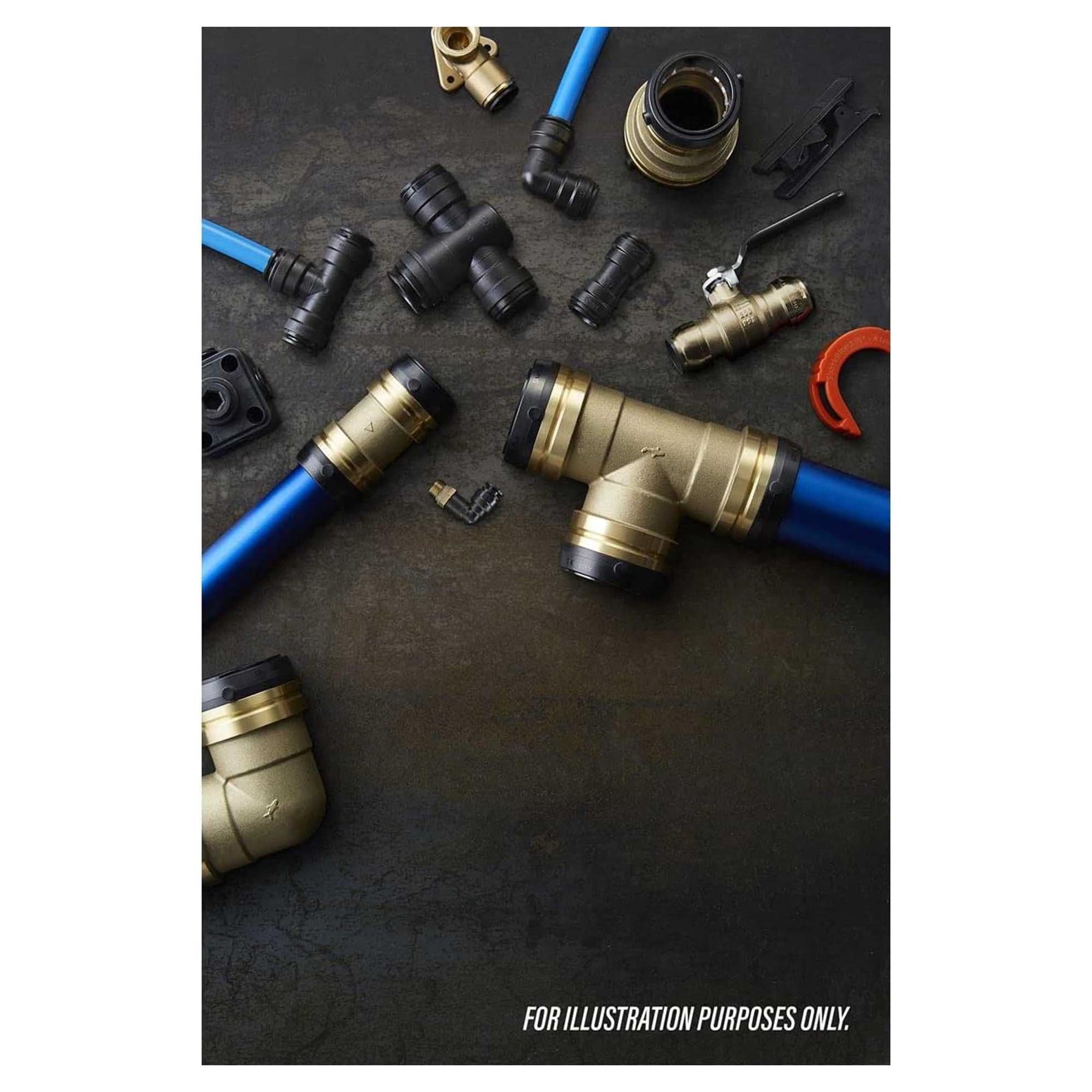 Sealey Straight Adaptor �28mm x 1"BSPT Brass