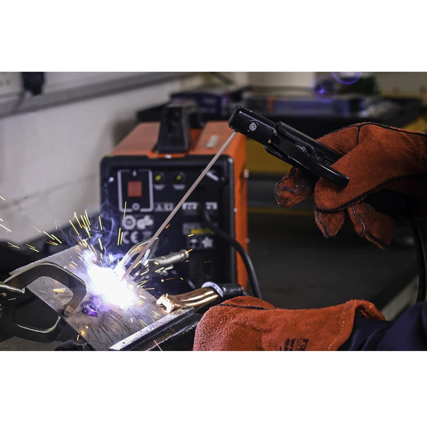 Welding Electrodes 4 x 350mm 5kg Pack.mild steel electrodes made Sealey