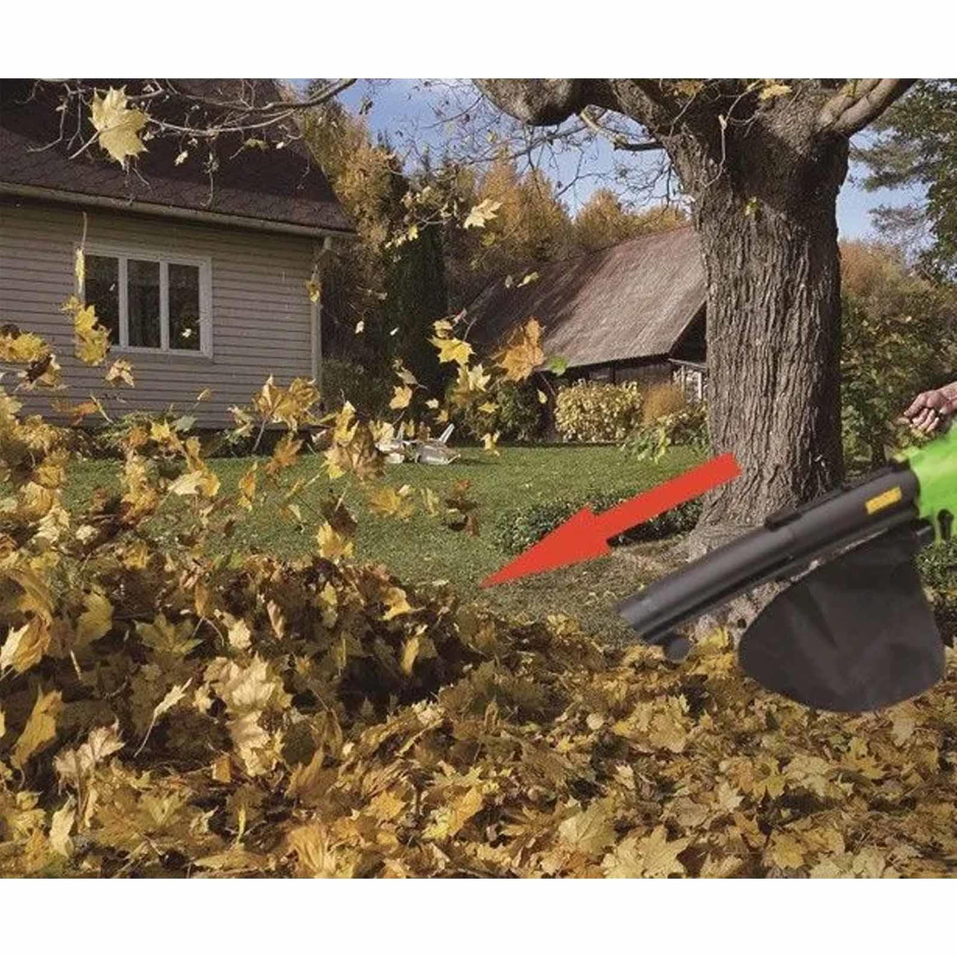 3000W Electric Leaf Blower Dust Vacuum 3-in-1 Cleaning Tool