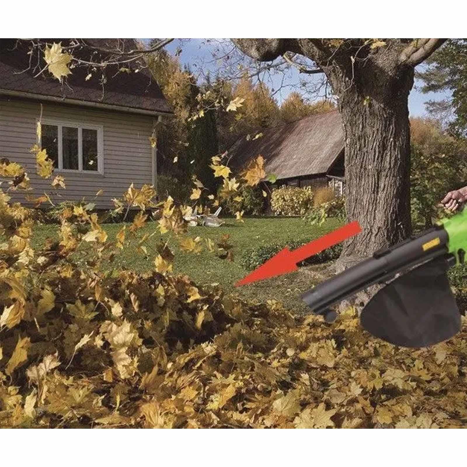 3000W Electric Leaf Blower Dust Vacuum 3-in-1 Cleaning Tool