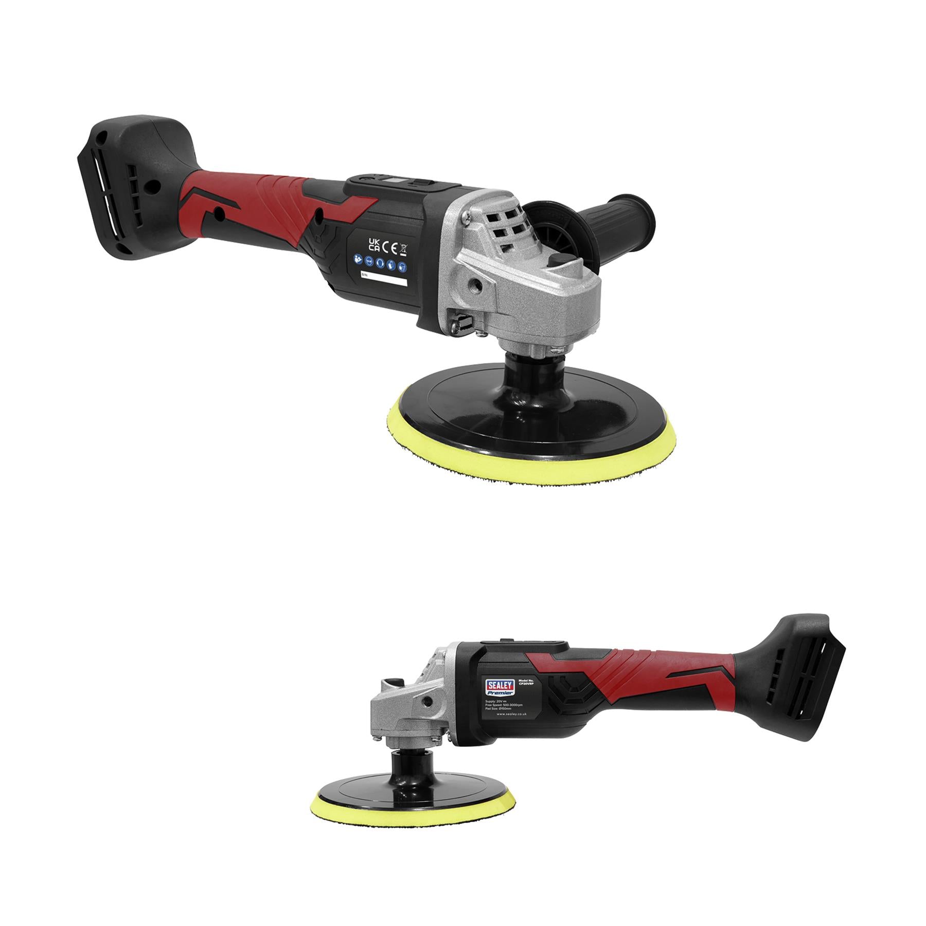 Cordless Rotary Polisher 150mm 20V Lithium-ion - Body Only Sealey