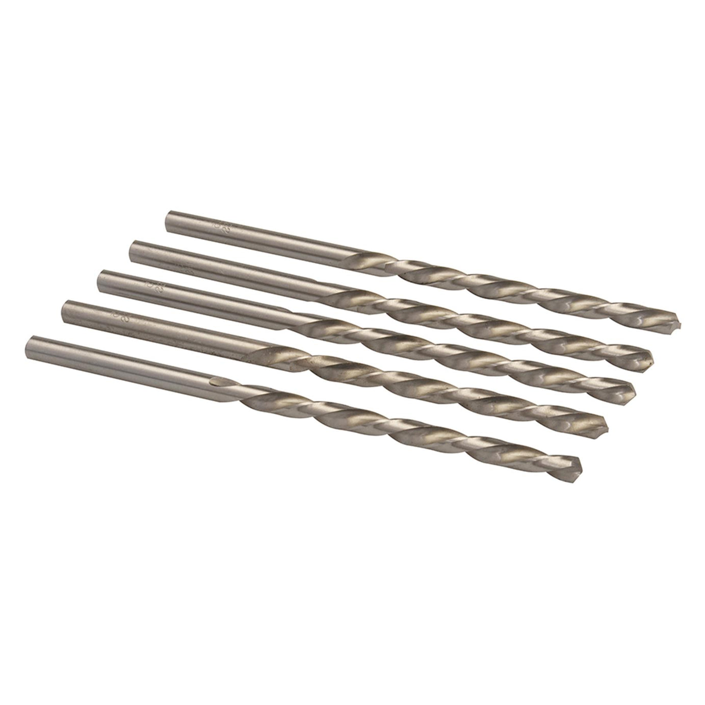 Long HSS Metric Jobber Drill Bits 6.5 x 148mm Metal Steel Wood Plastic 5pk