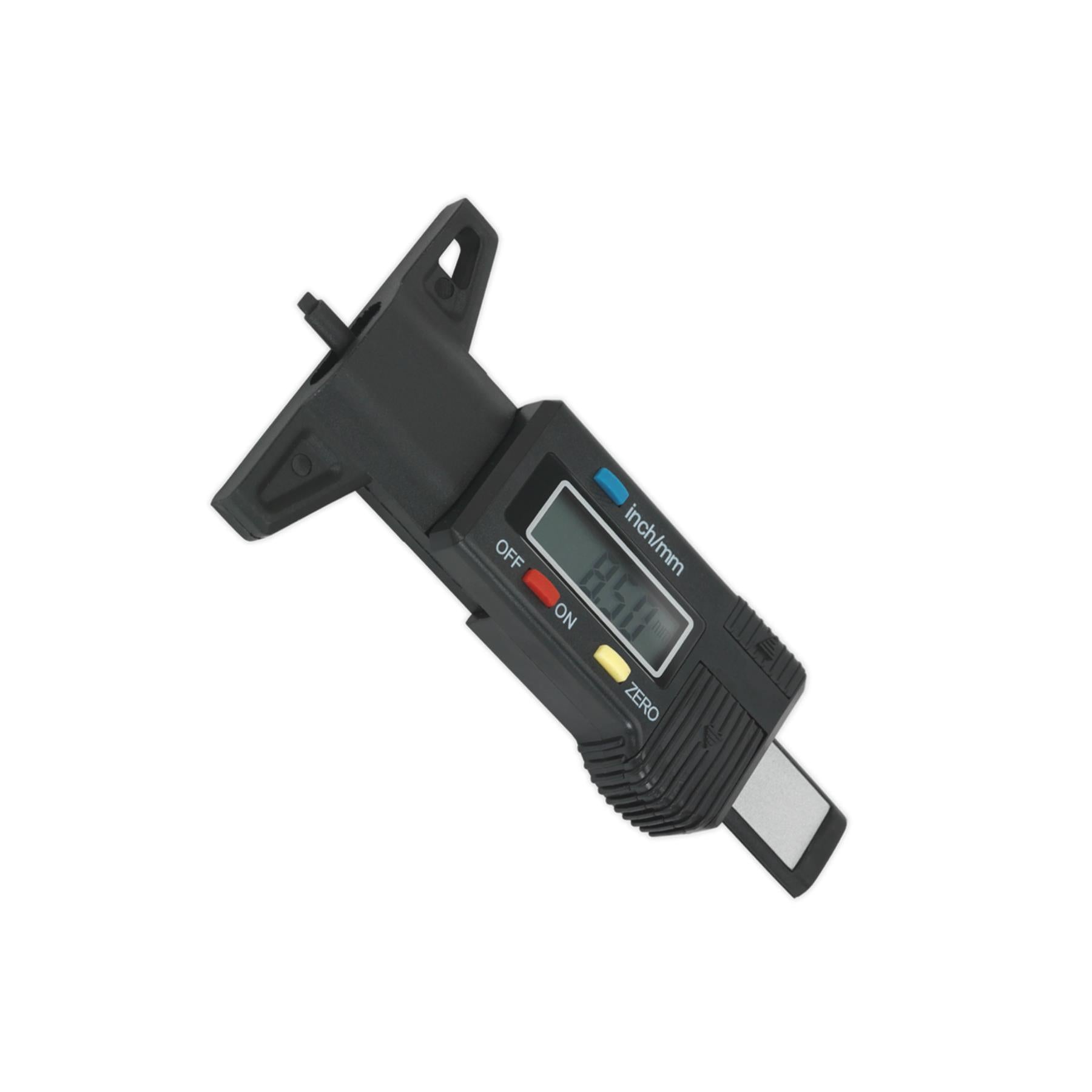 Sealey Digital Tyre Tread Depth Gauge Tough Composite Sliding Gauge