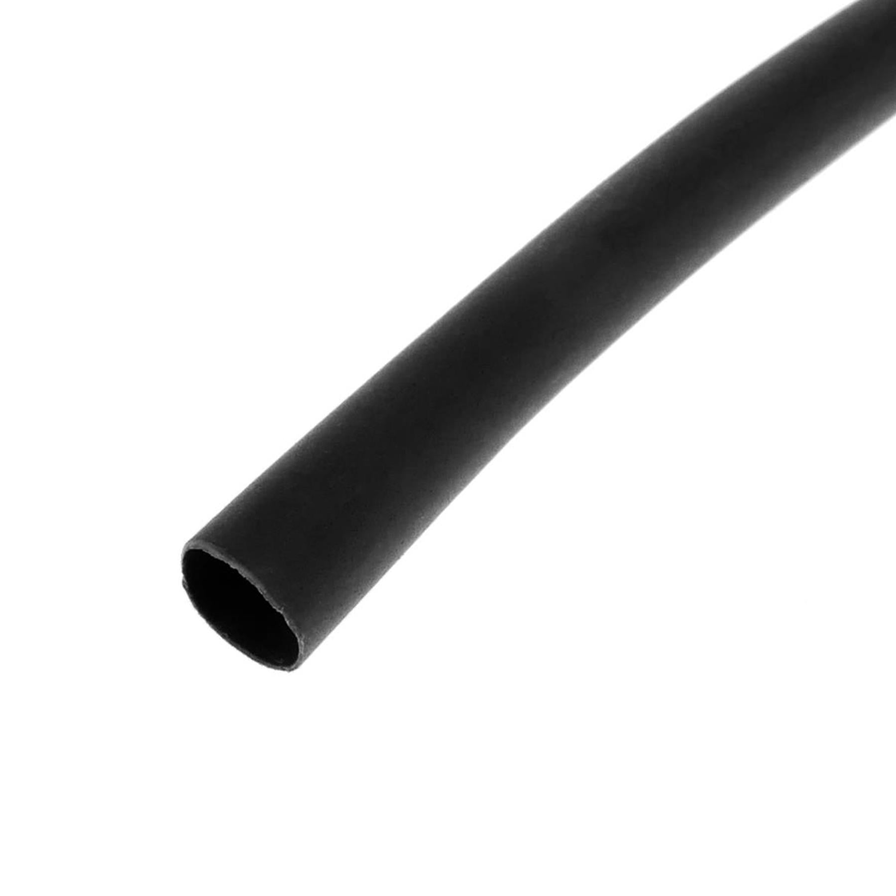 Sealey Heat Shrink Tubing Black 6.4-3.2mm 12m