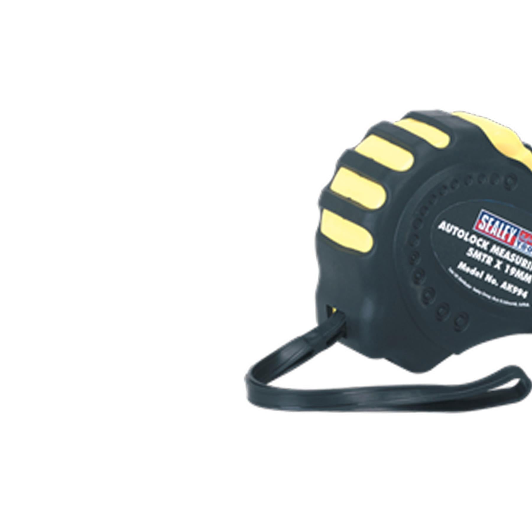 Sealey Autolock Tape Measure 5m(16ft) x 19mm - Metric/Imperial