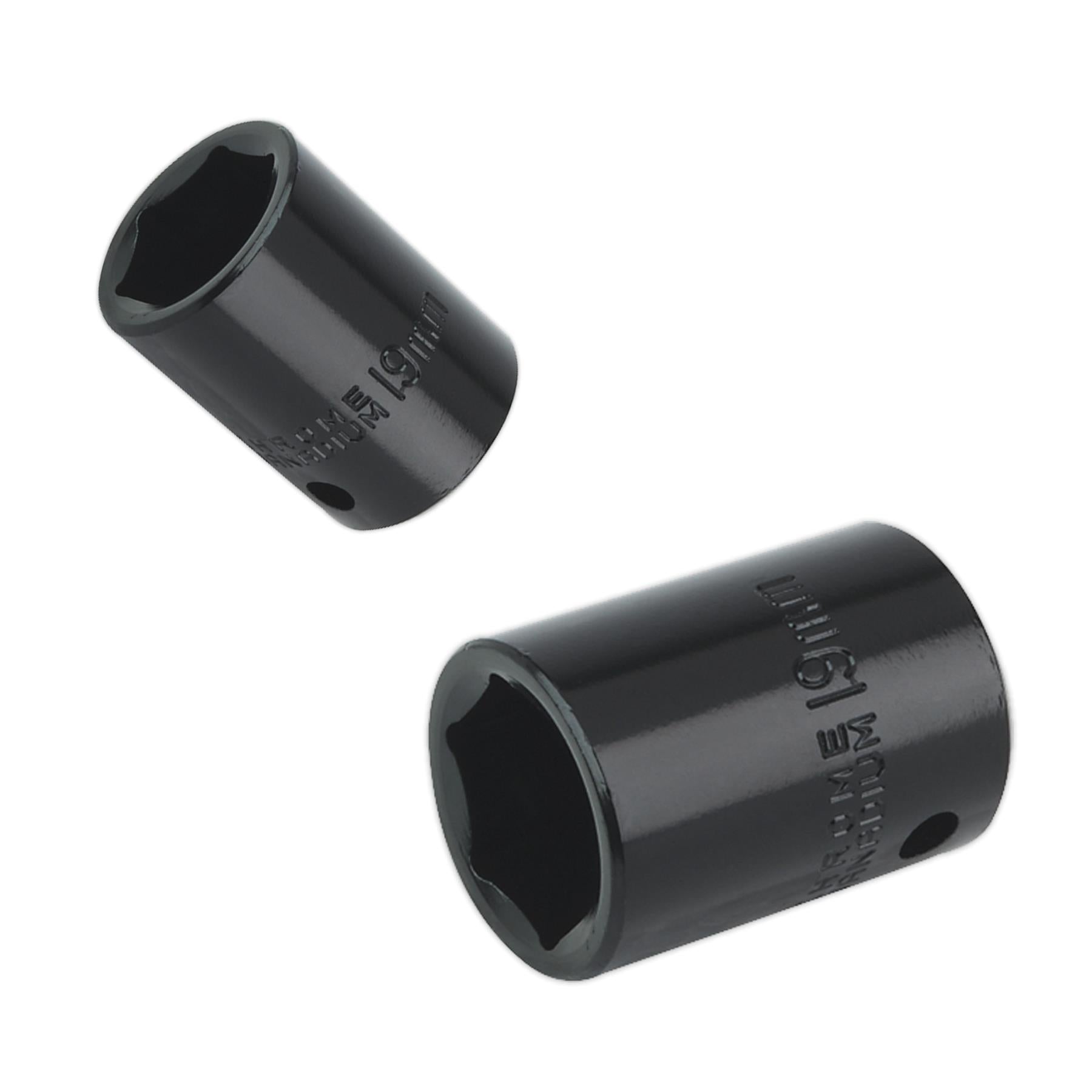 Sealey Impact Socket 19mm 1/2"Sq Drive