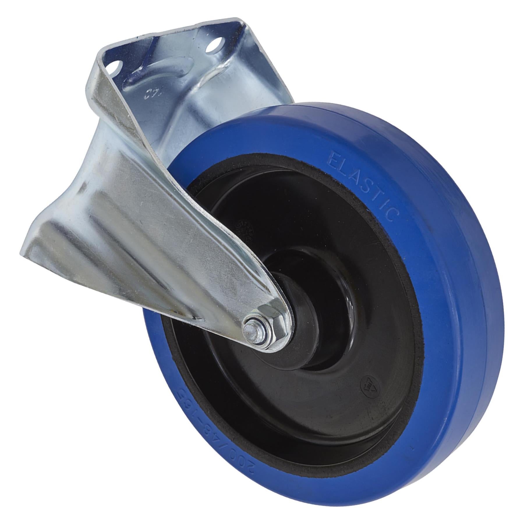 Sealey Castor Wheel Fixed Plate 200mm