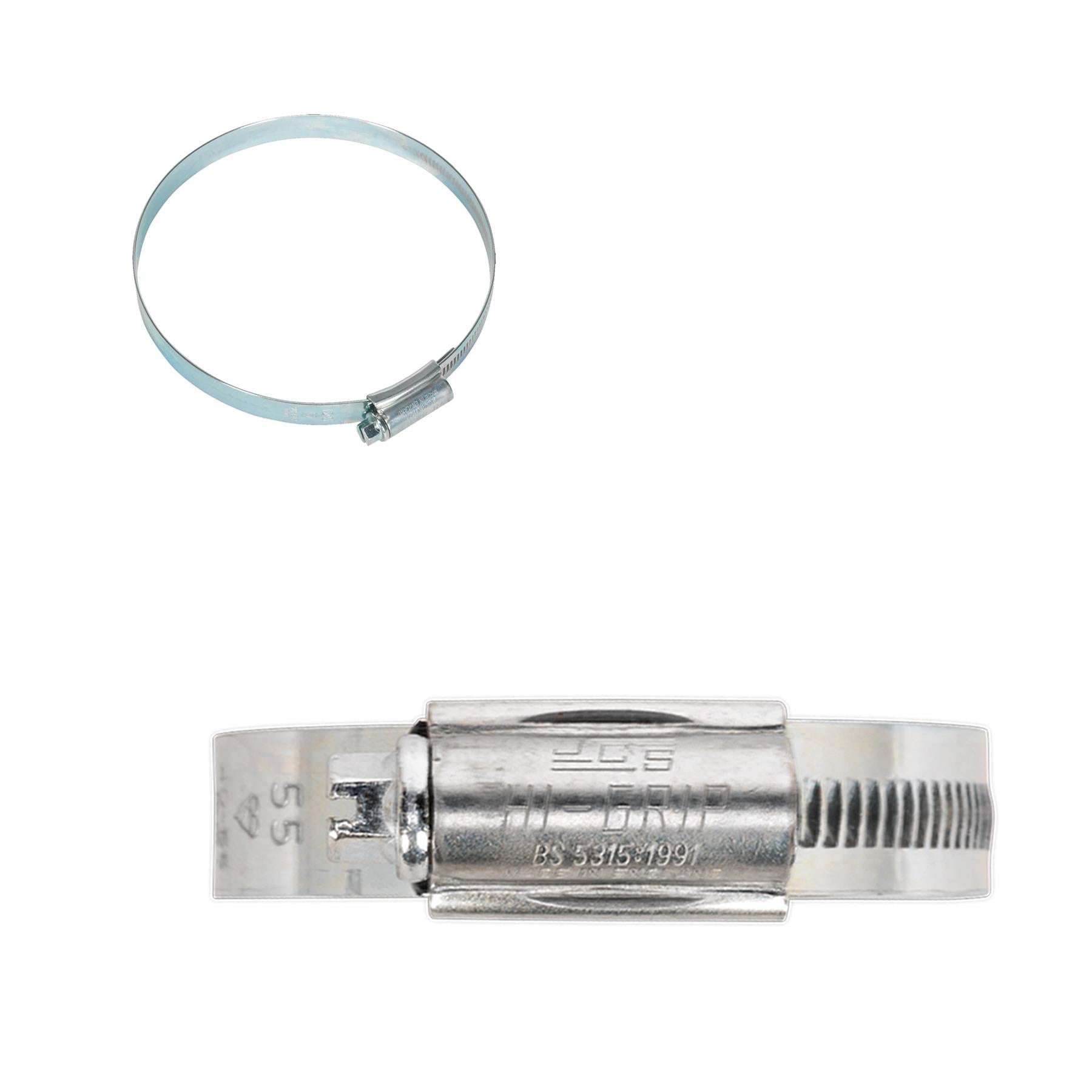 Sealey HI-GRIP Hose Clip Zinc Plated �90-120mm Pack of 10