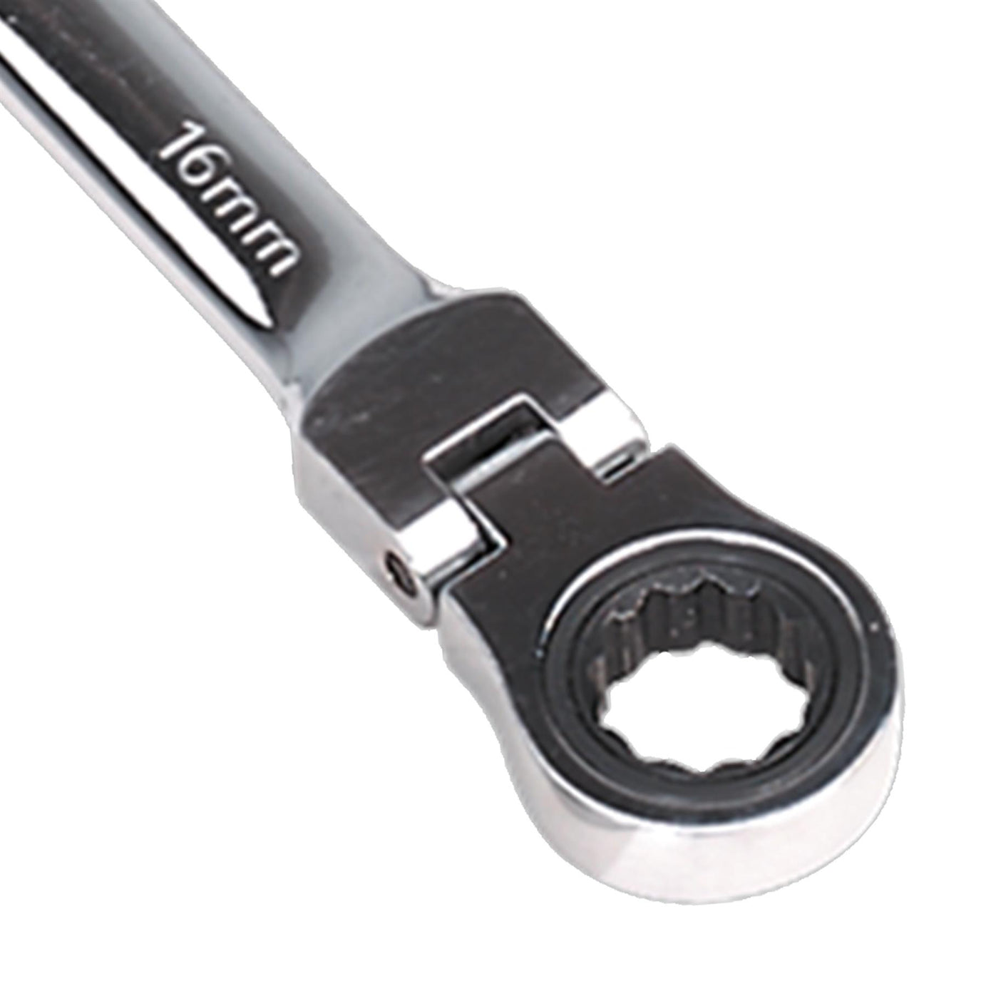 Flexi-Head Ratchet Combination Spanner 16mm. Sealey