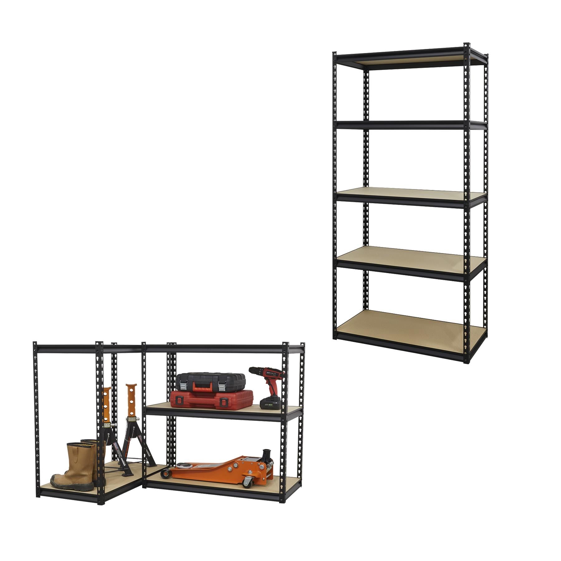 Sealey Racking Unit with 5 Shelves 340kg Capacity Per Level