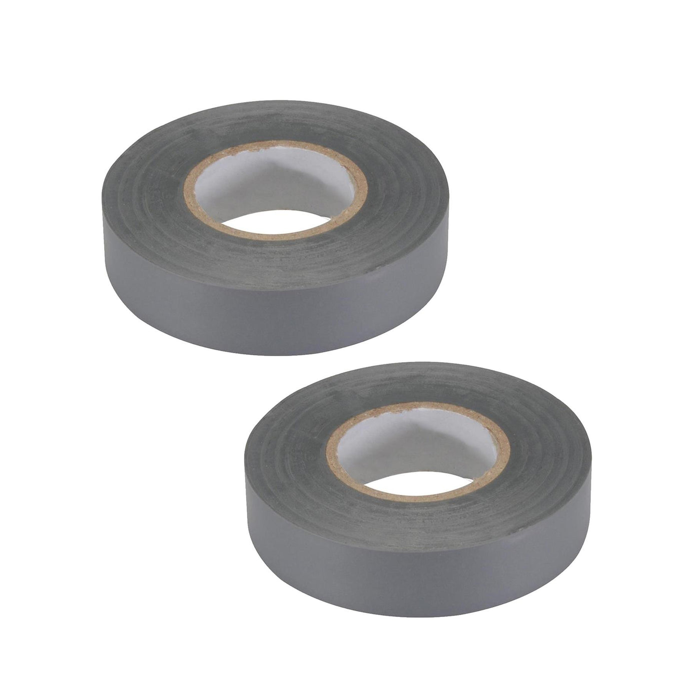 2 x PVC Insulation Electrical Tape Flame Retardent Grey