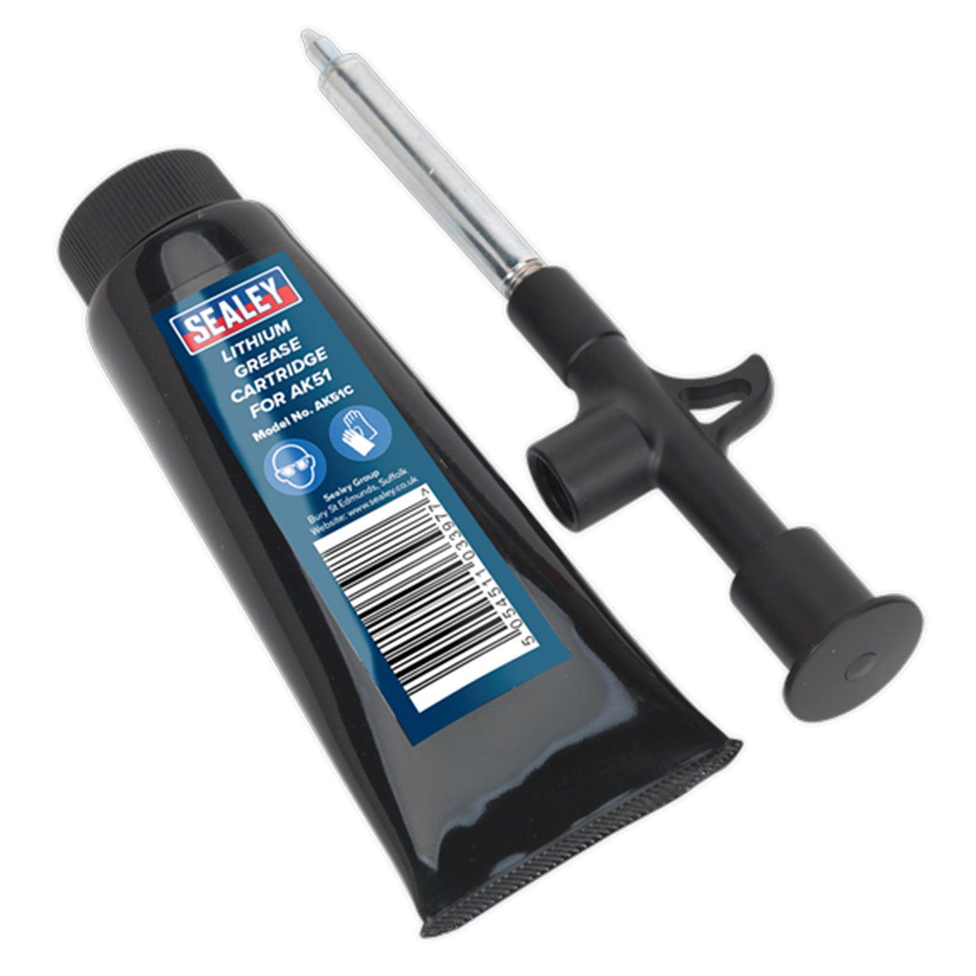 Sealey Mini Grease Appclicator 100g Lithium Grease Engine Bays Door Hinges