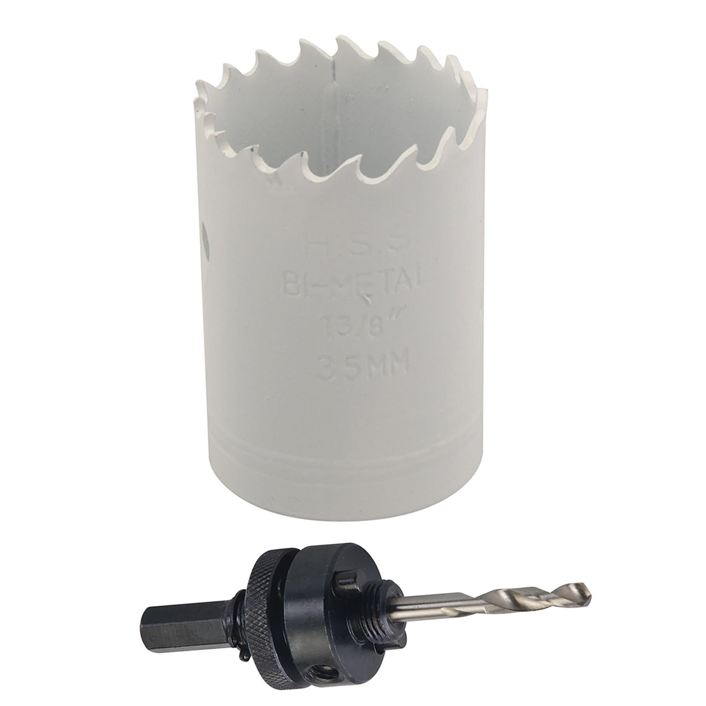 Arbor Included HoleSaw Sets HSS Bi Metal Hole saws Metal Wood Plastic 35mm