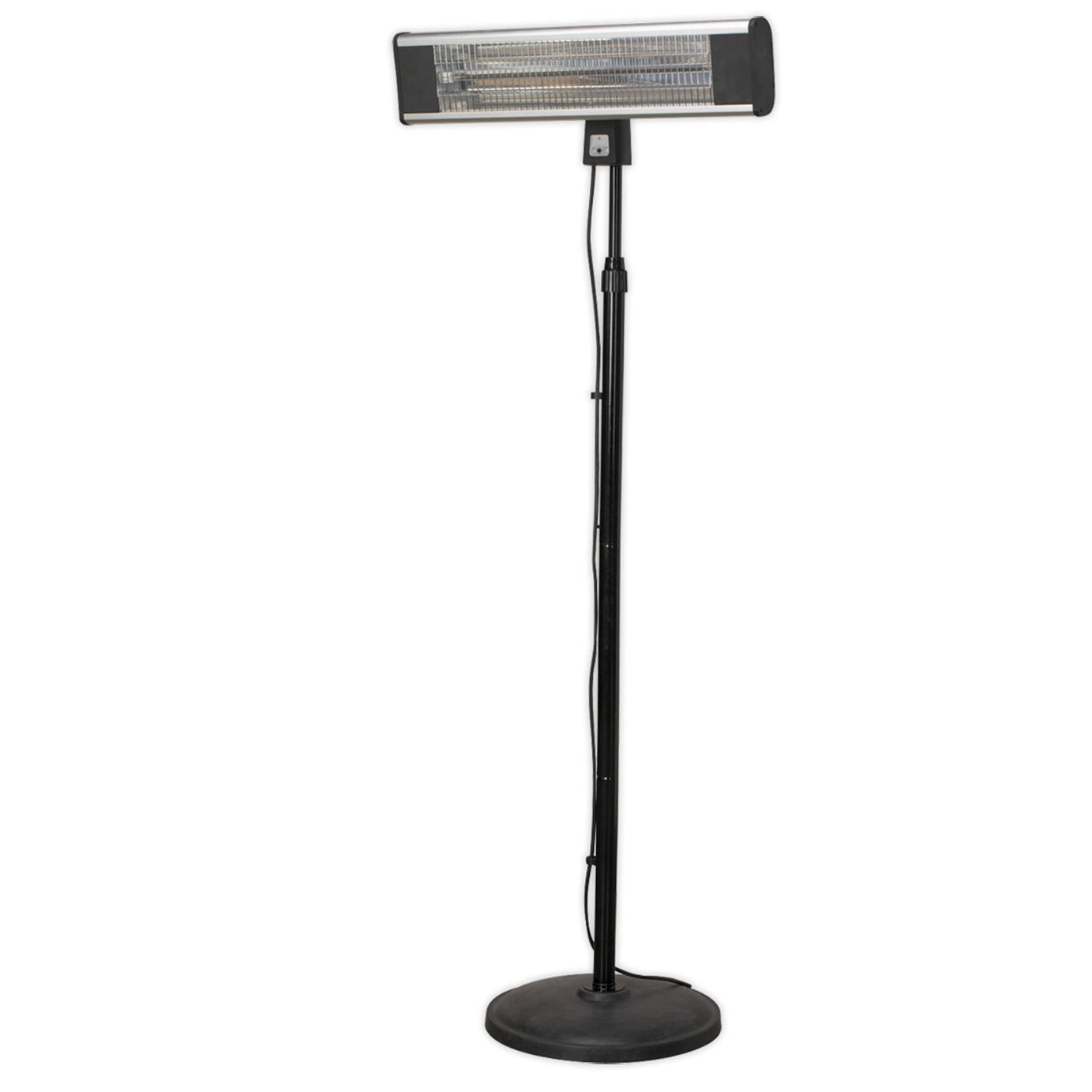 Sealey Carbon Fibre Infrared Patio Heater 1800W Telescopic Stand