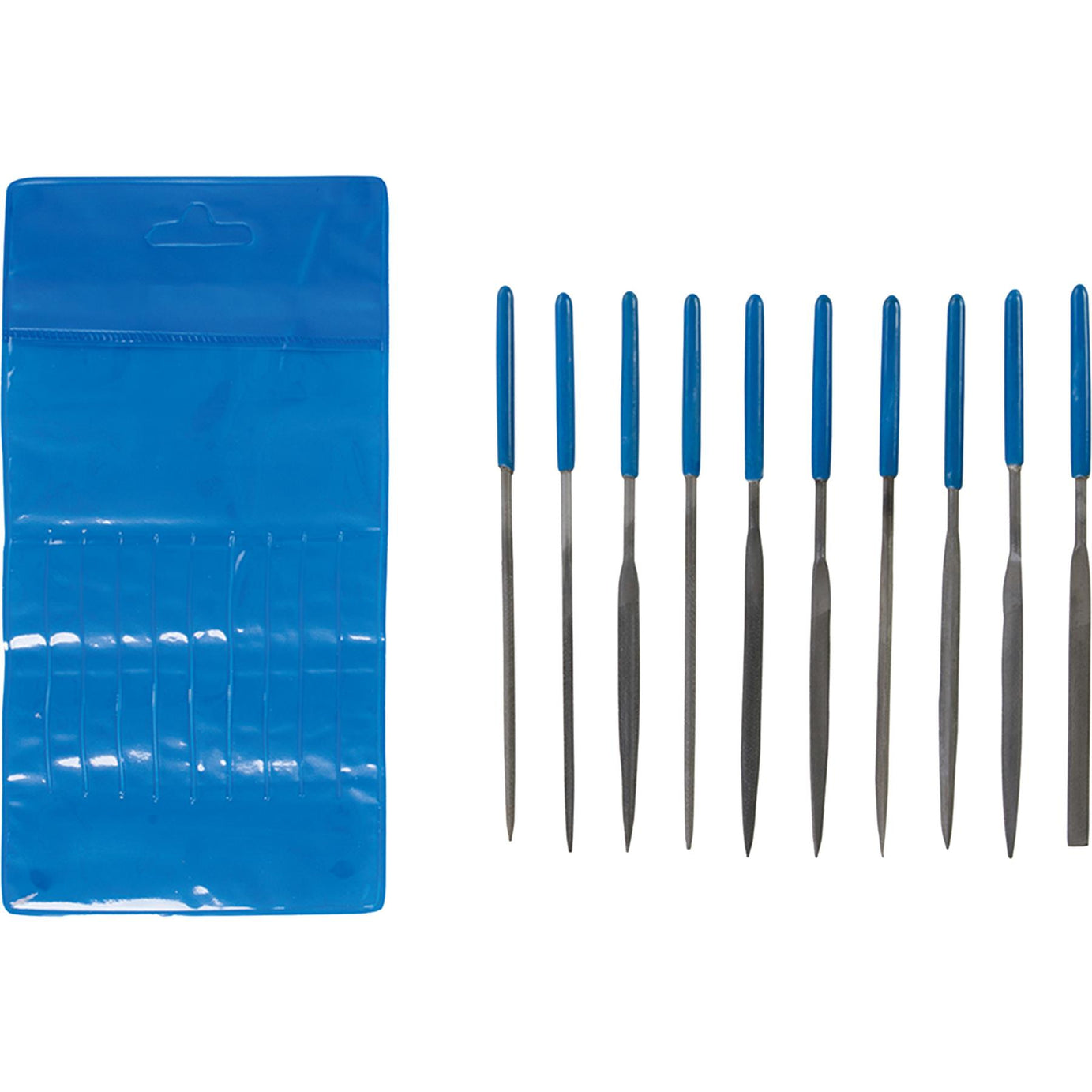 High-Quality Genuine Needle File Set 10pcs Flat Files Warding File Round Crossing Hobbying Crafts