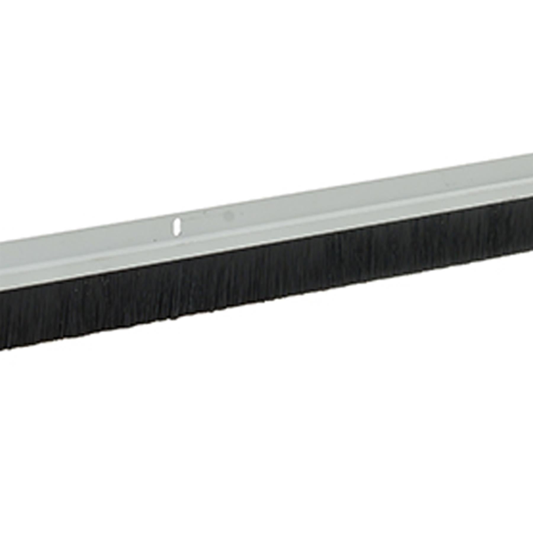Door Brush Strip 25mm Bristles - 914mm White Can Help Reduce Energy Costs