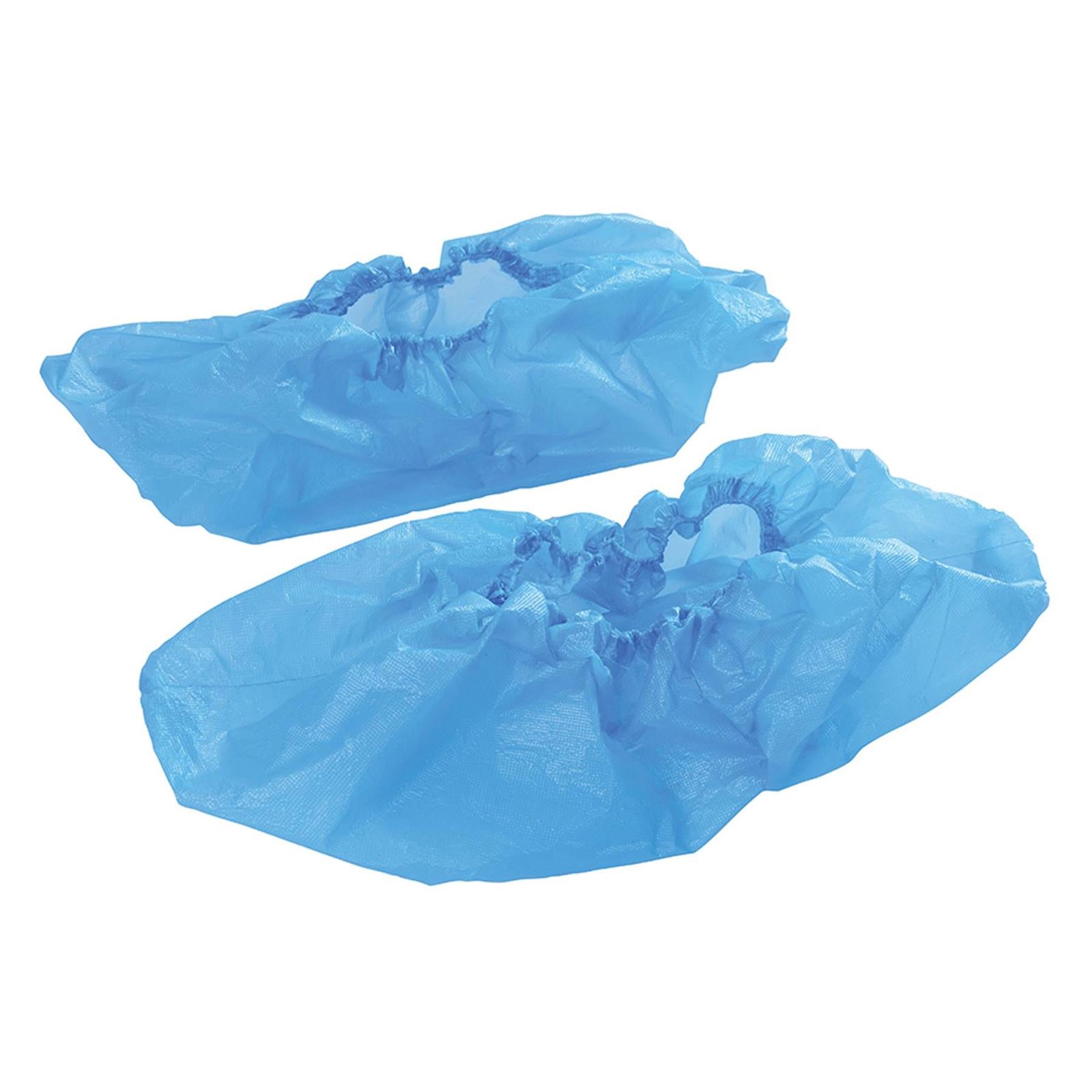 Disposable Shoe Covers 100Pk Textured Finish For Improved Grip One Size
