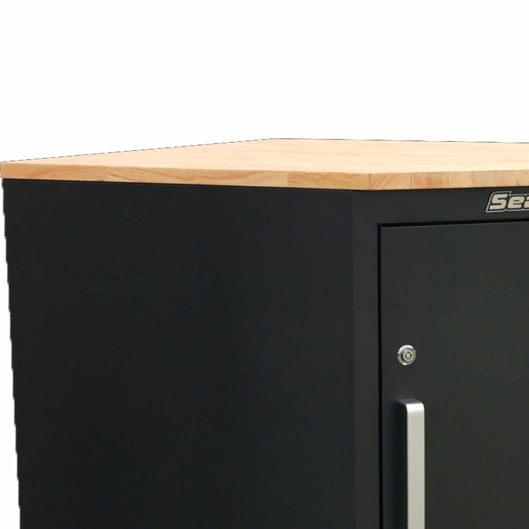 Sealey Hardwood Corner Worktop 930mm Corner Floor Cabinet
