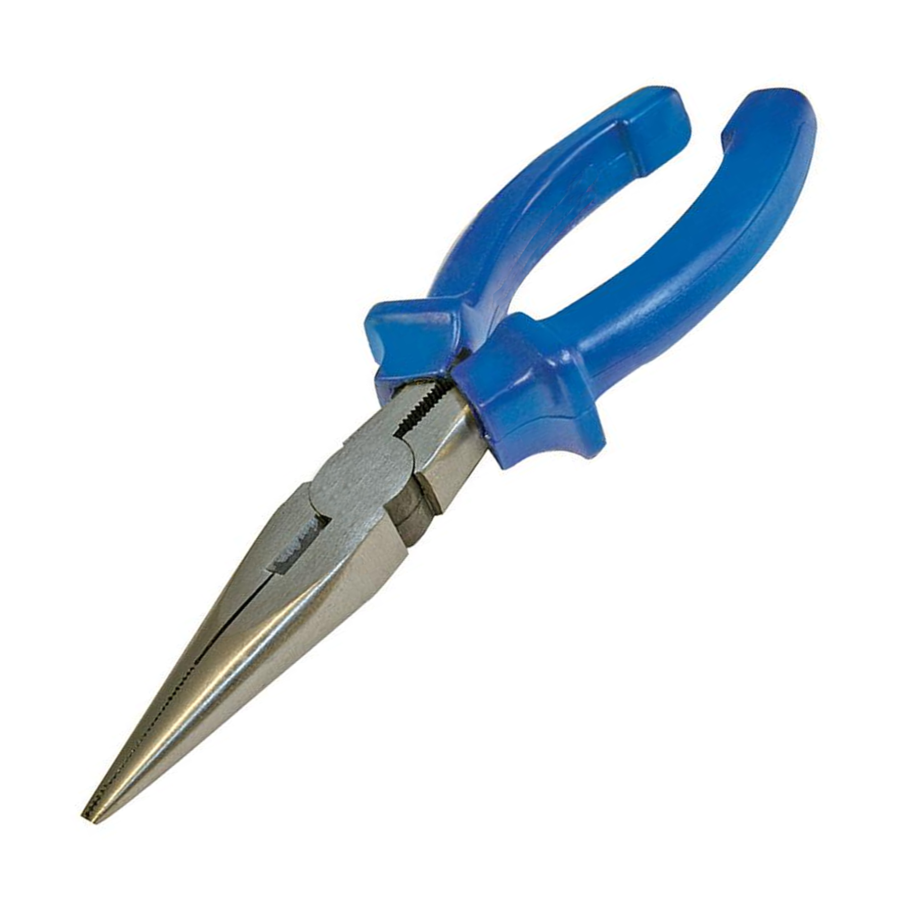Long Nose Pliers - 160mm Lead Wire Cutter Electrical Tempered Serrated Jaws