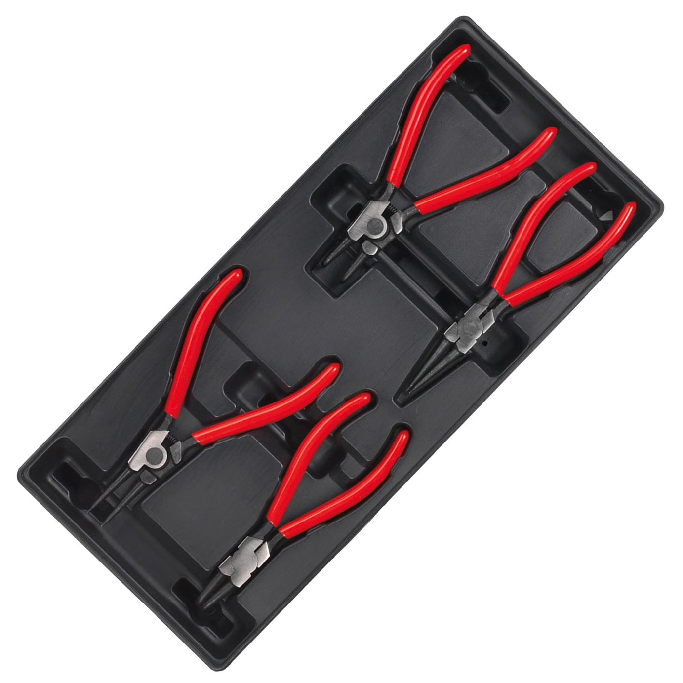 Sealey Tool Tray with Circlip Pliers Set 4pc