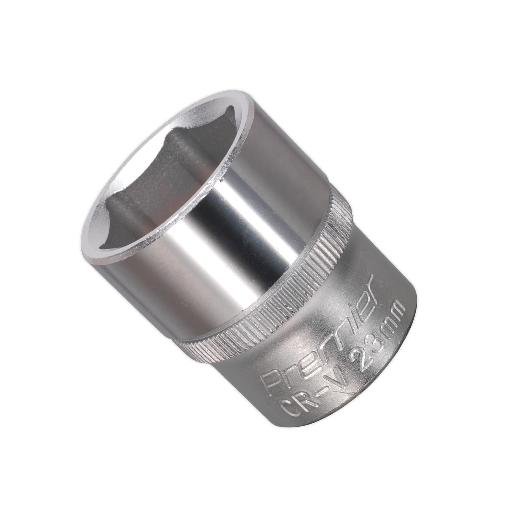 Sealey WallDrive Socket 23mm 1/2"Sq Drive