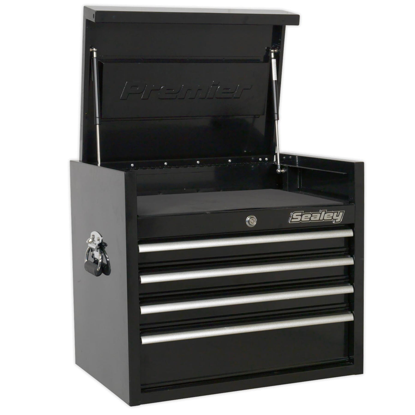 Sealey Topchest 4 Drawer 660mm Heavy-Duty Black