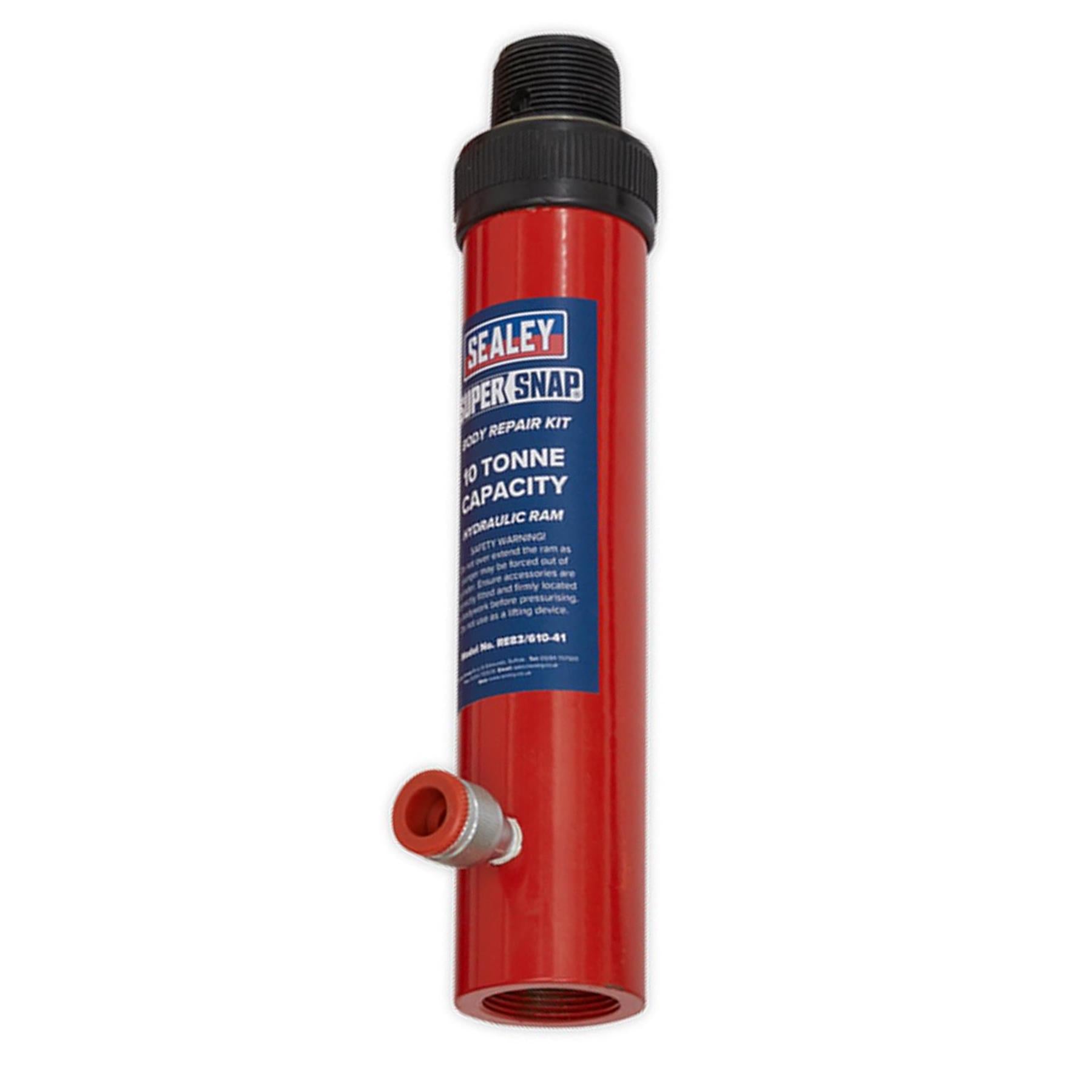 Sealey Push Ram With Pump Hose Assembly 10tonne Garage Mechanic Automotive