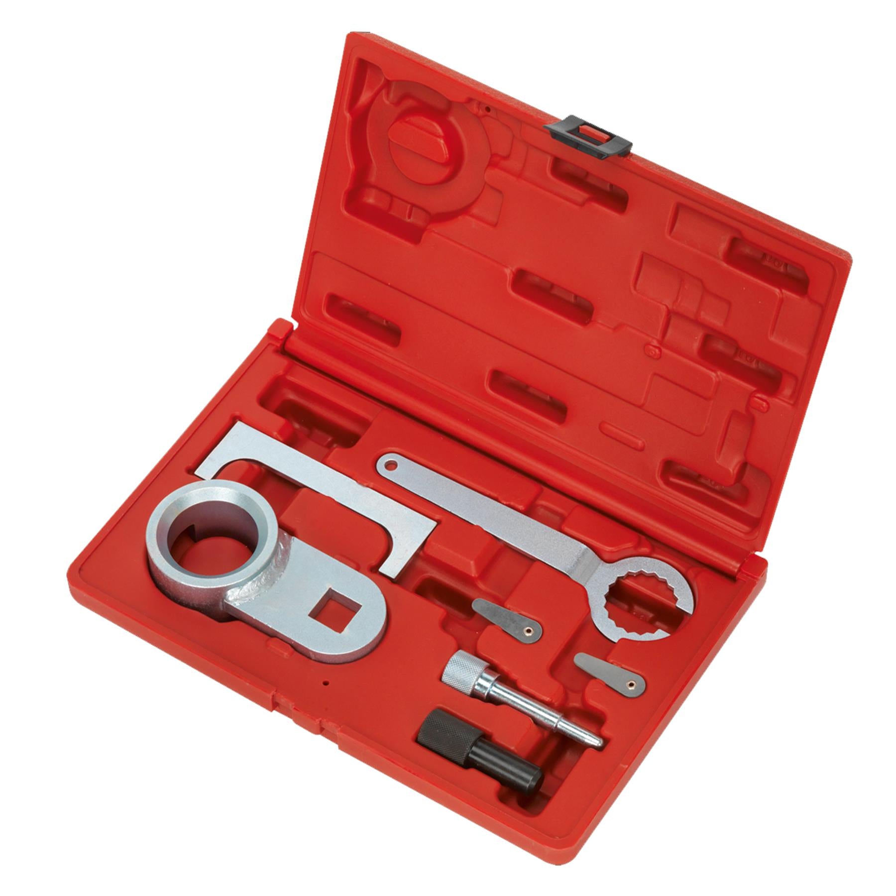 Die Eng Timing Tool Kit - VAG 2.4/2.5D SDi/TDi/TDiCR - Belt Drive. Sealey