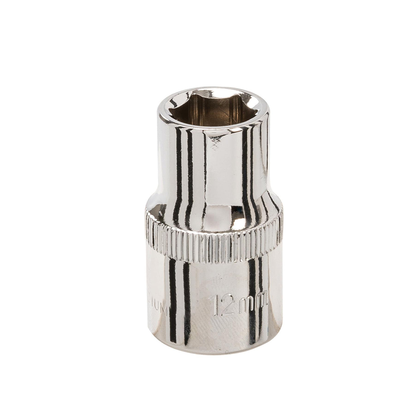 Socket 1/2" Drive Metric Hex Square 12mm Individual Hex Polished Crv Quality