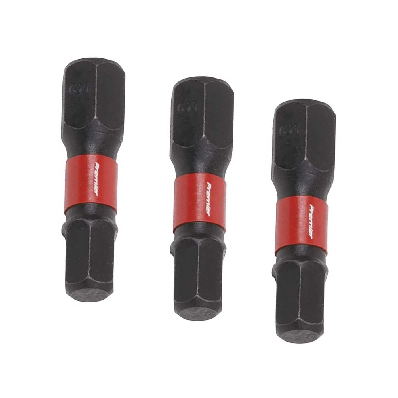 Hex 5mm Impact Power Tool Bits 25mm - 3pc
