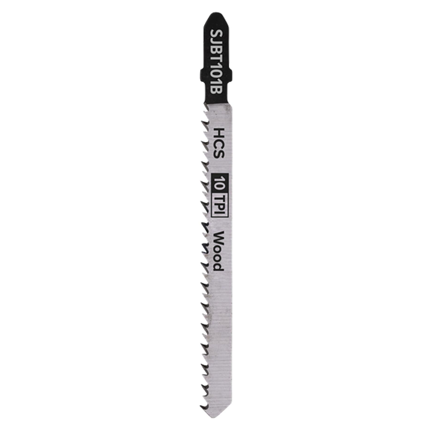 Sealey Jigsaw Blade Hard Wood 100mm 10tpi - Pack of 5