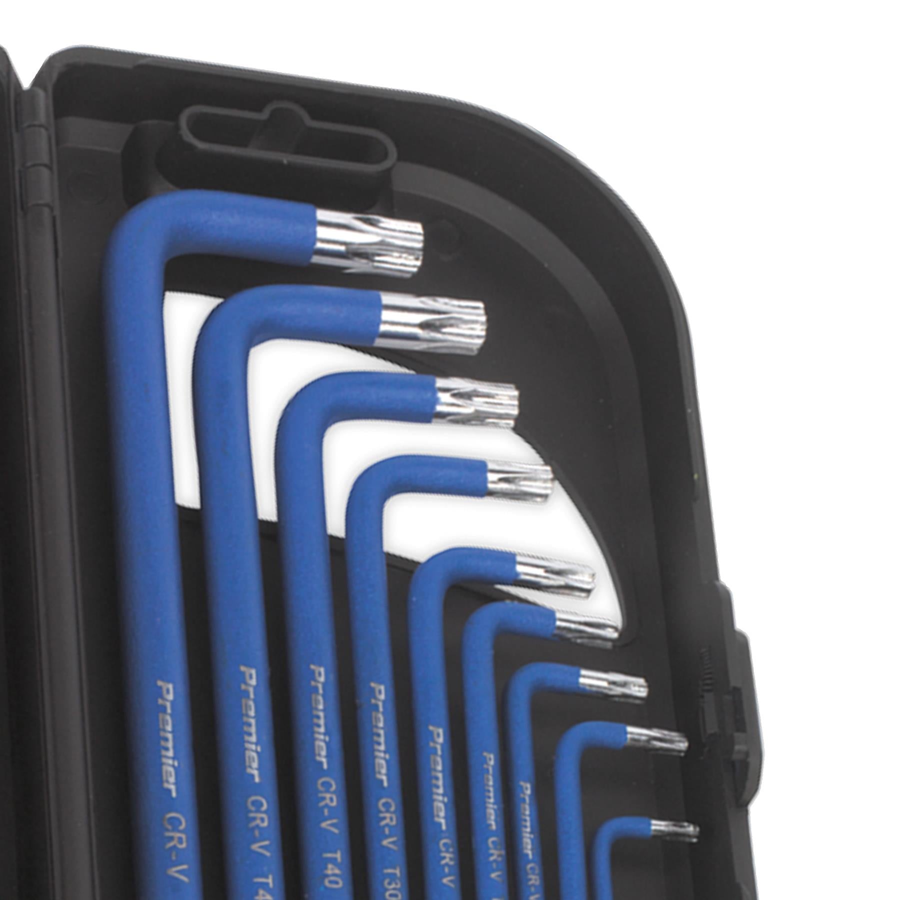 Sealey TRX-Star* & Ball-End Hex Key Set 18pc Long Anti-Slip