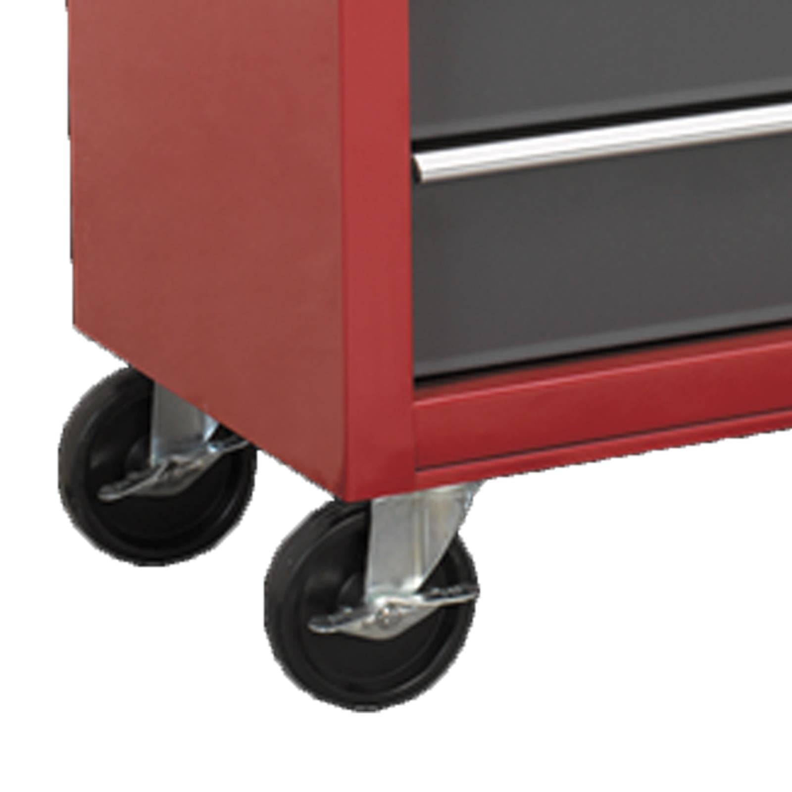 Sealey Rollcab 5 Drawer with Ball Bearing Runners - Red/Grey - AP22505BB