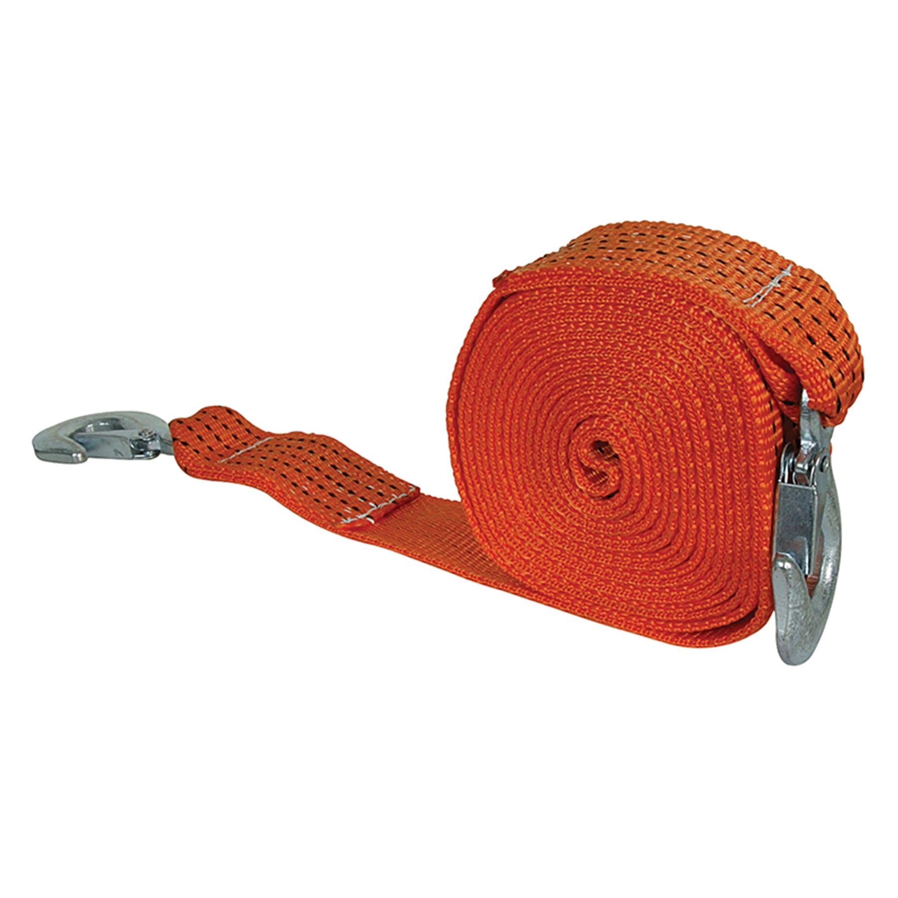 4.5M X 50mm 3T Tow Towing Pull Rope Strap Heavy Duty Road Recovery Car Van 4X4