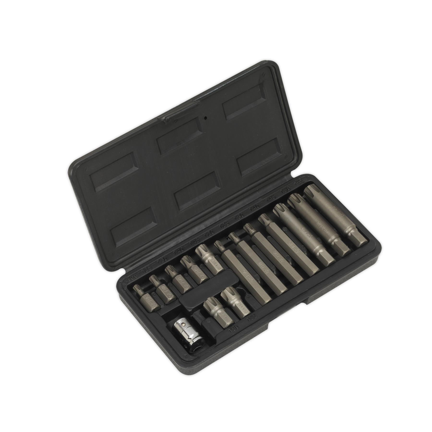 Sealey Ribe Bit & Holder Set 15pc - 3/8"Sq Drive