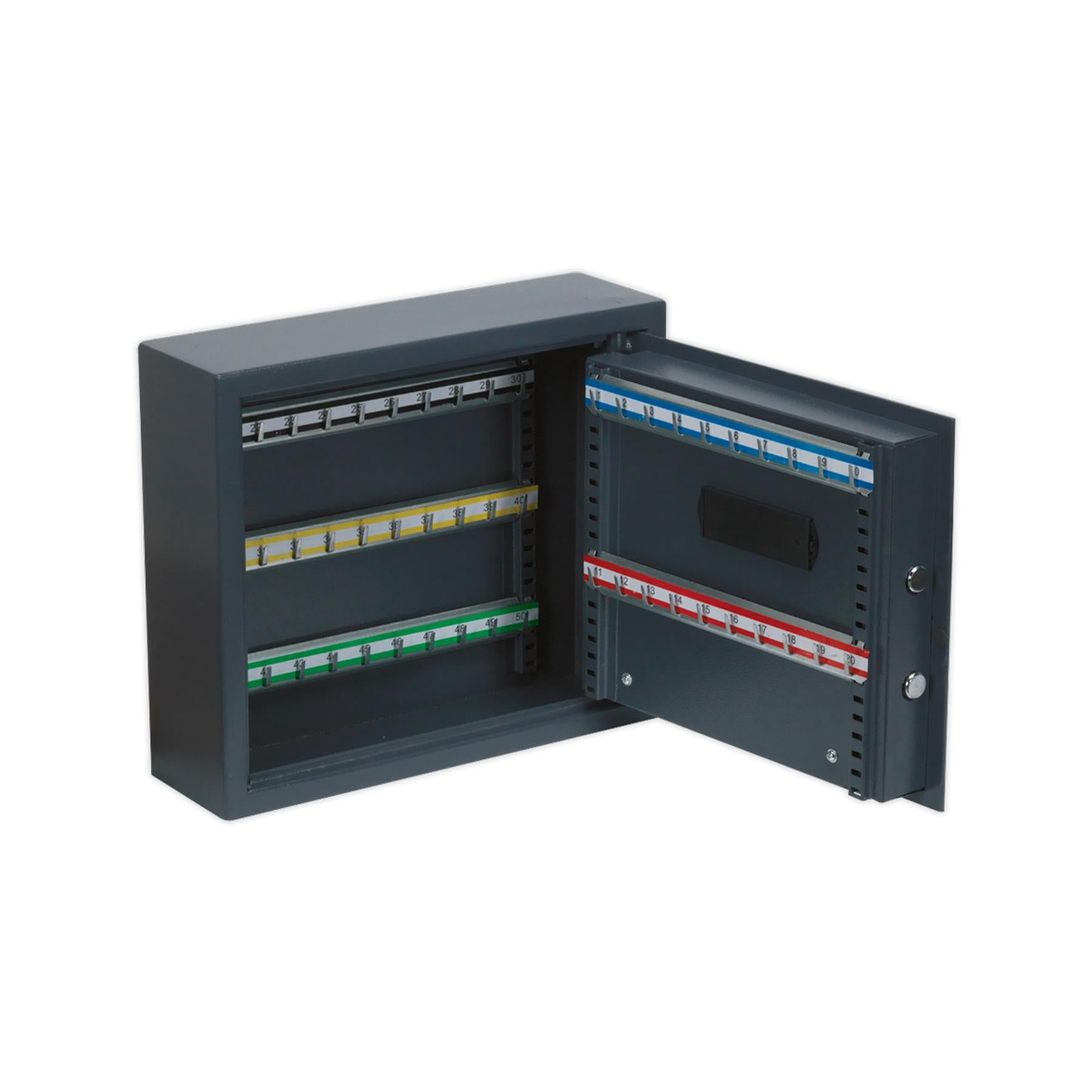 Sealey Electronic Key Cabinet 50 Key Capacity Twin Locking Bolts