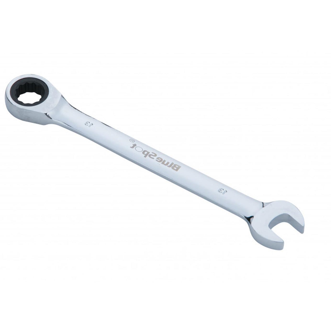 BlueSpot Professional 13mm Fixed Head Ratchet Spanner Ratcheting Ring Head Metric Tool