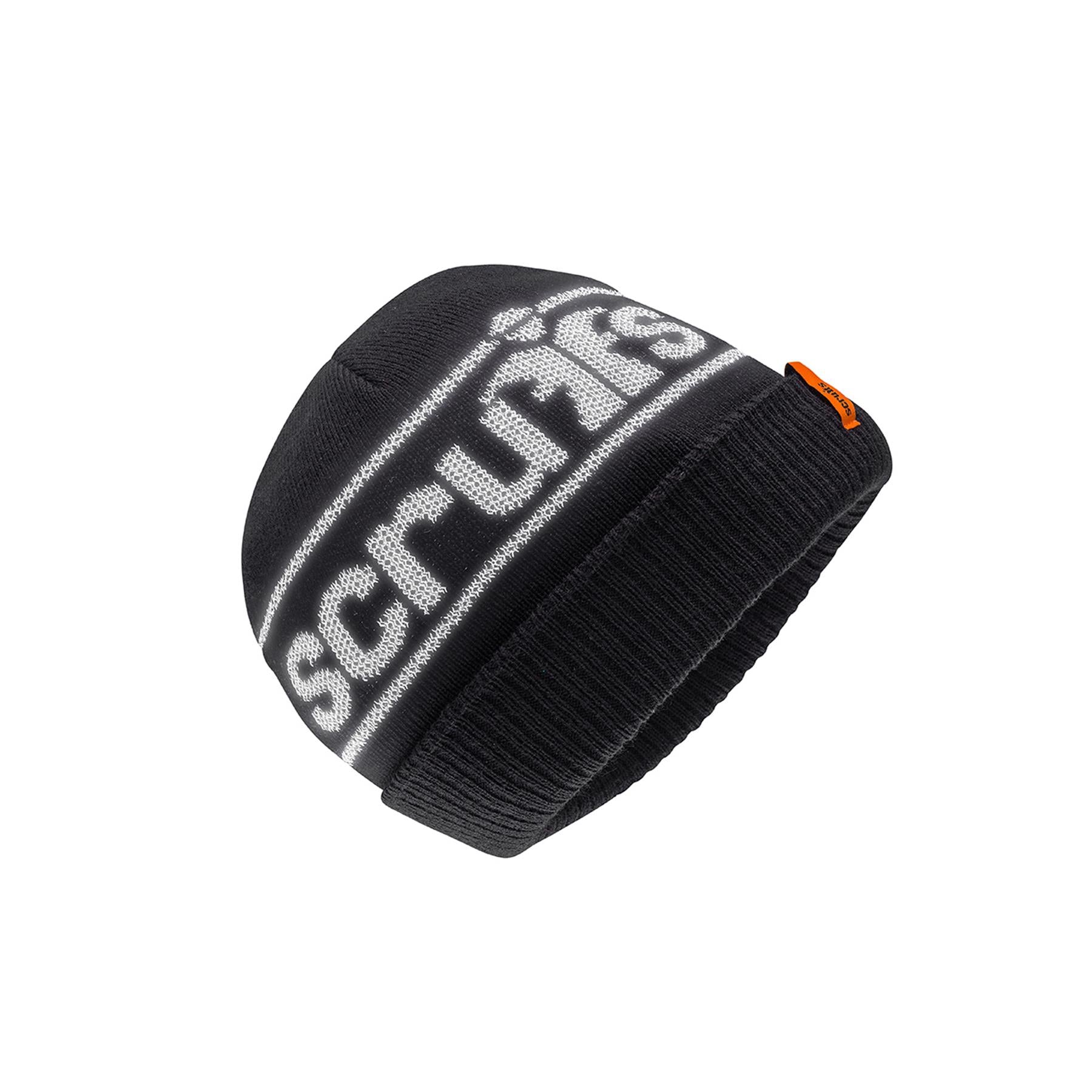 Scruffs Trade Reflective Beanie Reflective Black