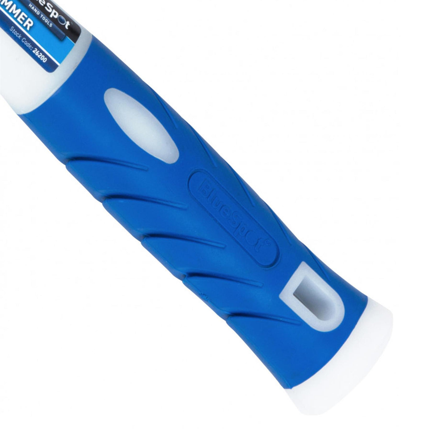 BlueSpot 2.4lbs Fibreglass Handle Hardened Steel Lump Hammer Club 1.1kg