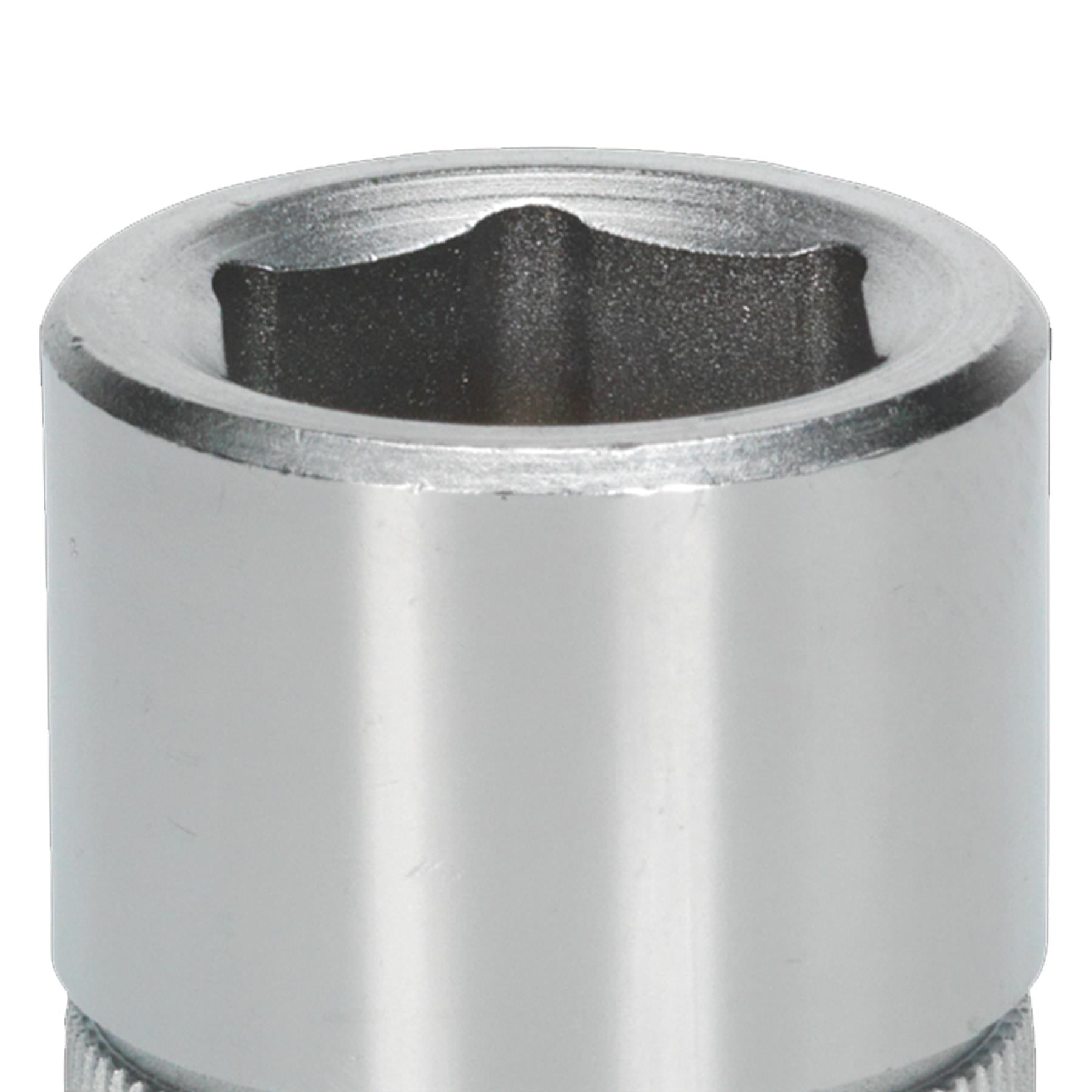 Sealey WallDrive Socket 15mm 1/2"Sq Drive Chrome Vanadium