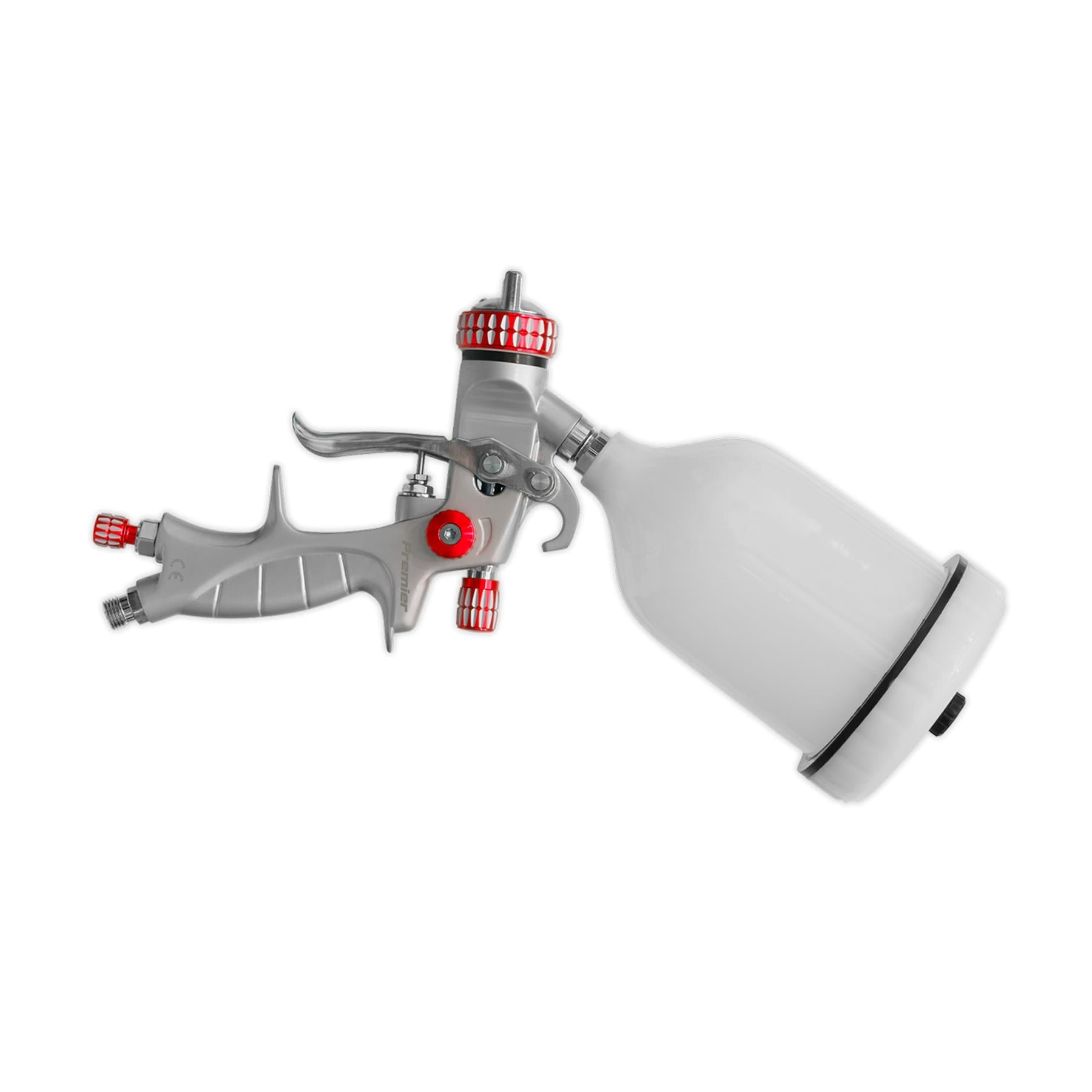 Sealey HVLP Gravity Feed Spray Gun 1.3mm Set-Up