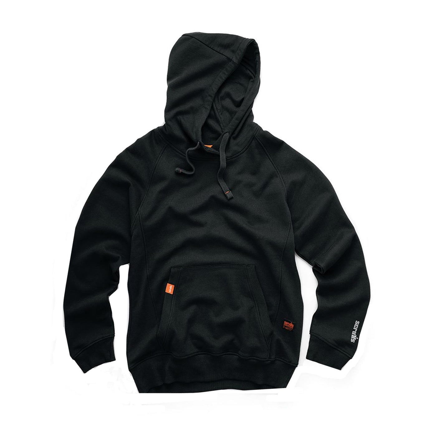 Scruffs Eco Hoodie Trade Work Hoodie Black Men's Hooded Jumper XS