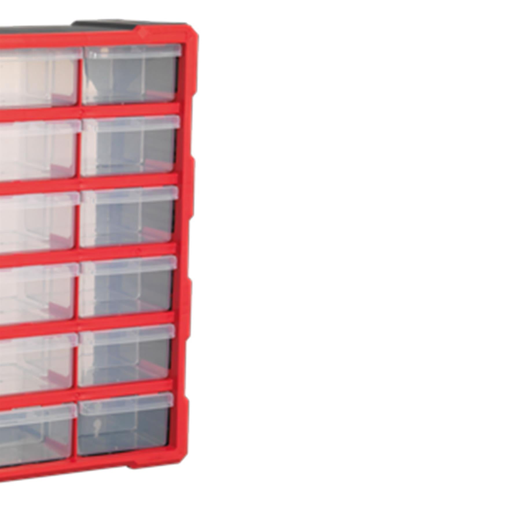 Sealey Cabinet Box 18 Drawer - Red/Black