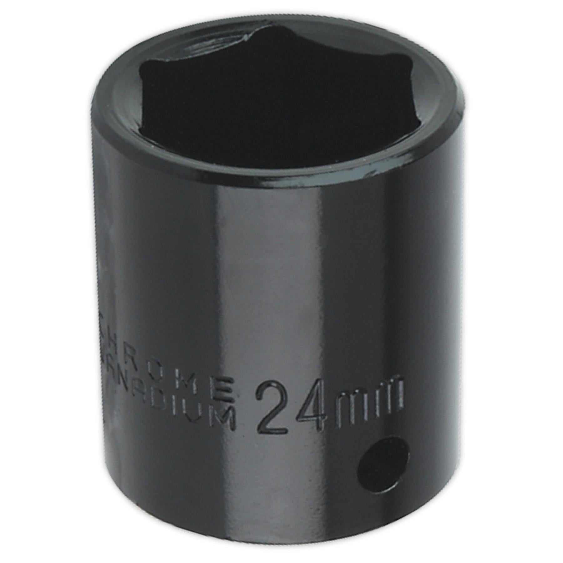 Sealey Impact Socket 24mm 1/2"Sq Drive