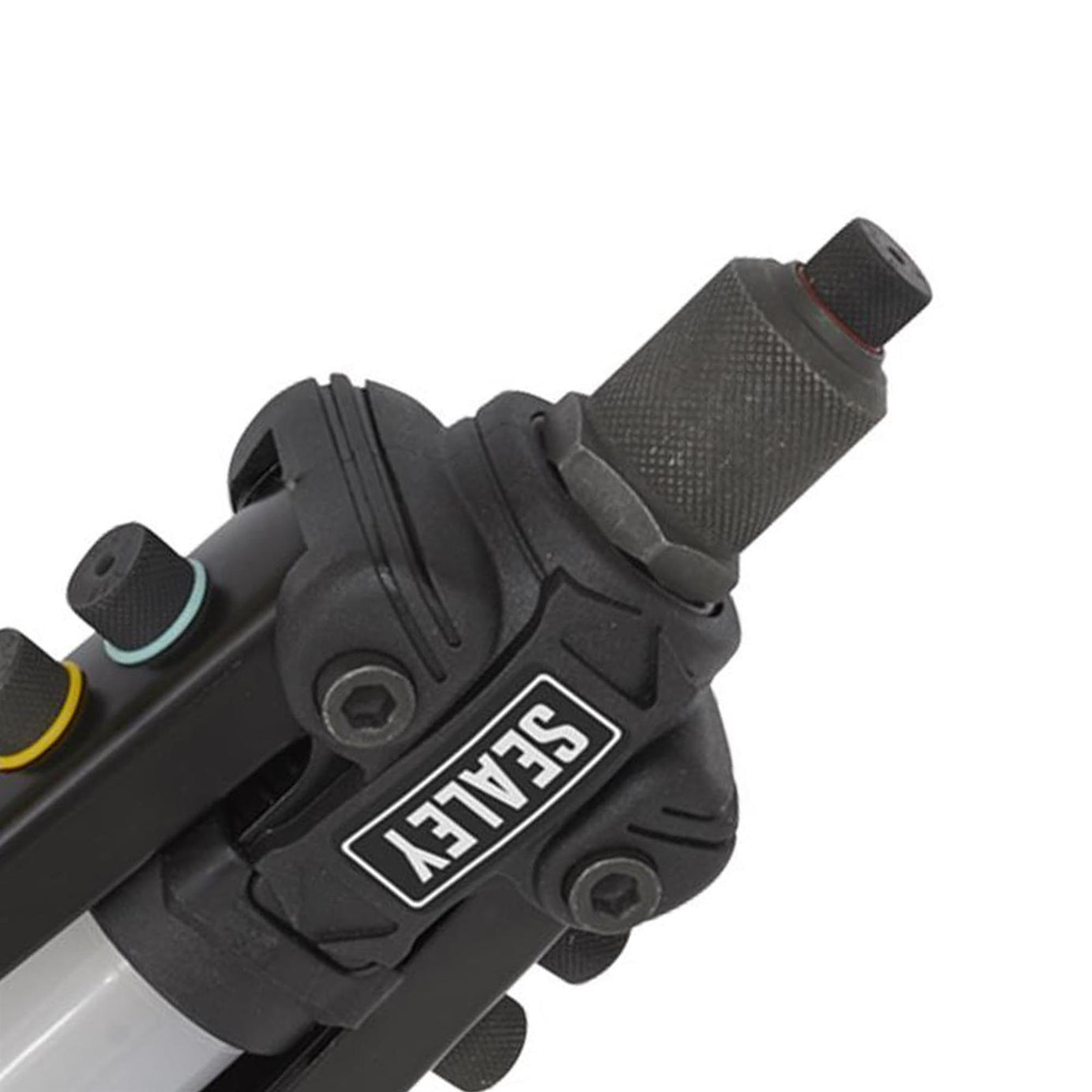 Sealey Short-Arm/Compact Riviter With Collection Bowl Heavy Duty Gun/Tool