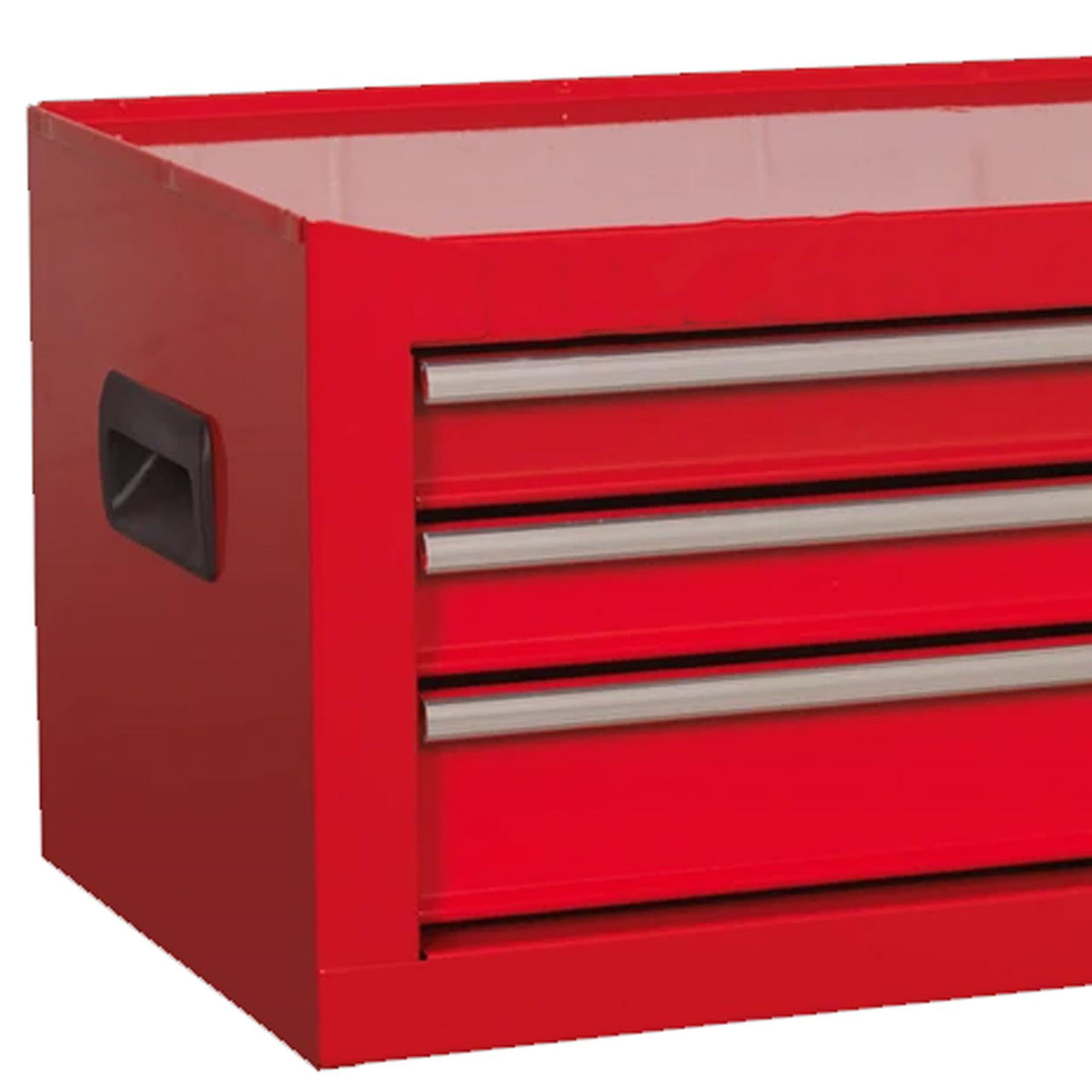 Sealey Mid-Box 3 Drawer with Ball-Bearing Slides - Red