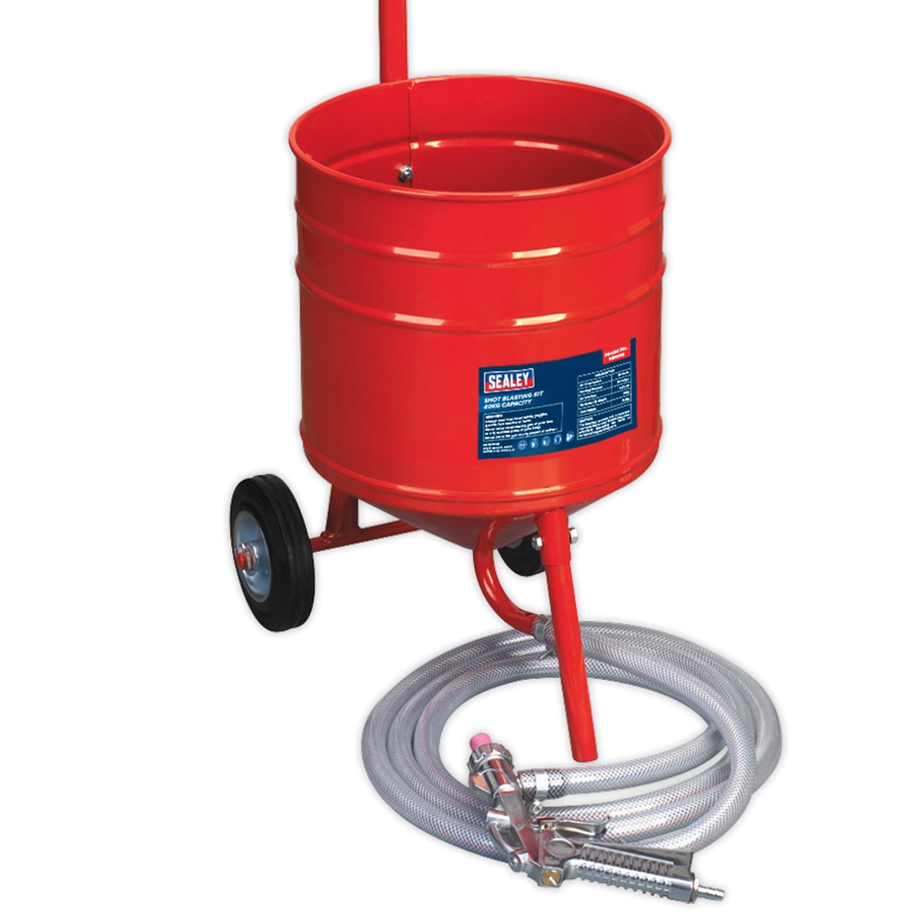 Sealey Shot Blasting Kit 22.6kg Capacity Garage Workshop DIY