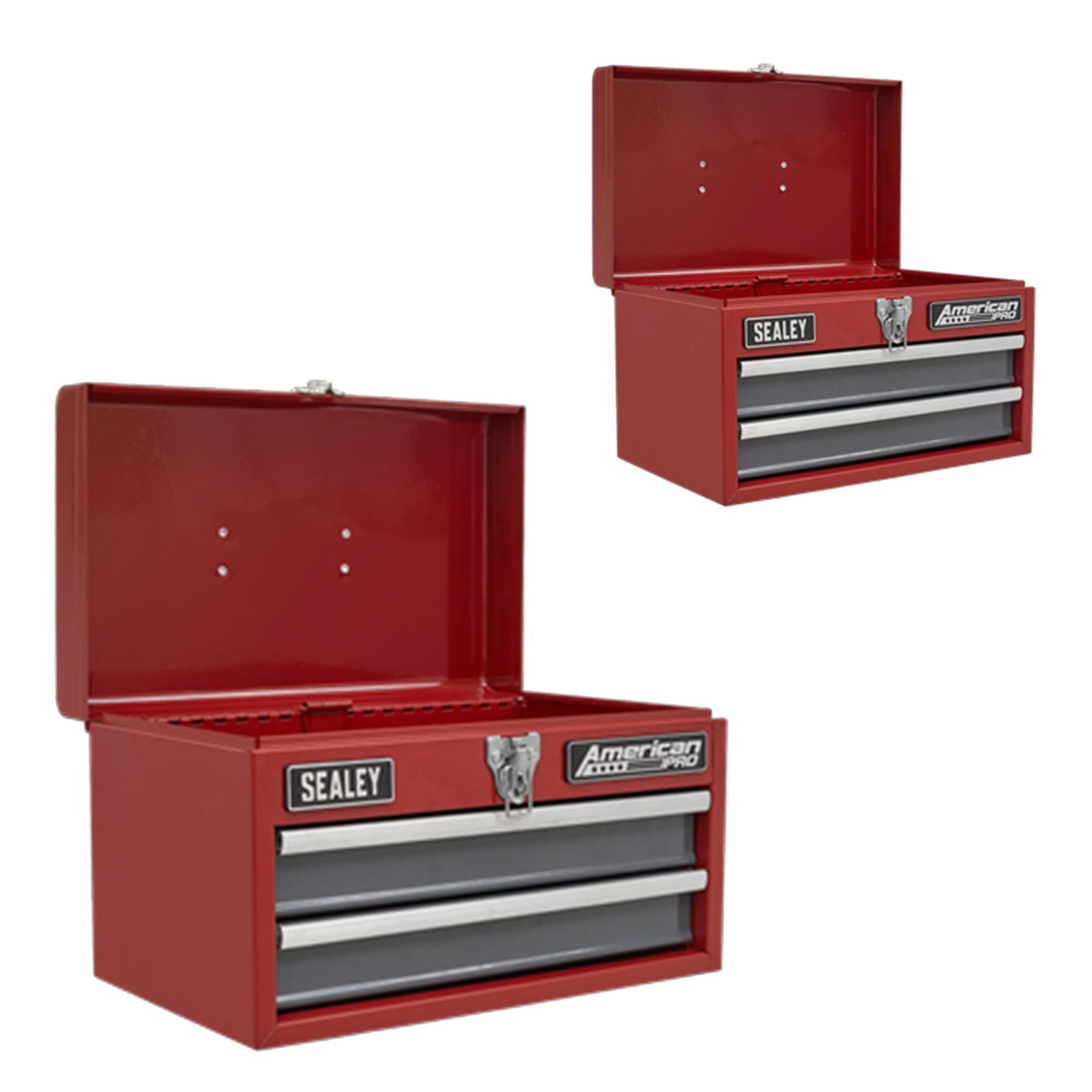 Sealey Toolbox 2 Drawer with Ball Bearing Slides