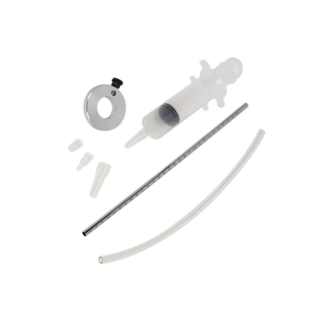 Sealey Motorcycle Fork Oil Level Gauge with Top-Up Syringe